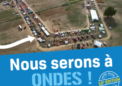 Retrouvez nous sur le salon INNOV-AGRI à ONDES (31)